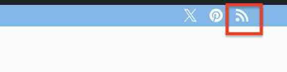 wordpressのフィードアイコンイメージ